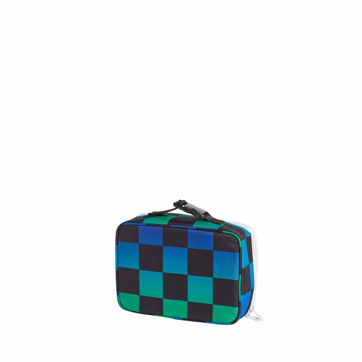 STATE Bags Rodgers Lunch Box Recycled Poly Canvas Blue Checkerboard / State Bags Great Value