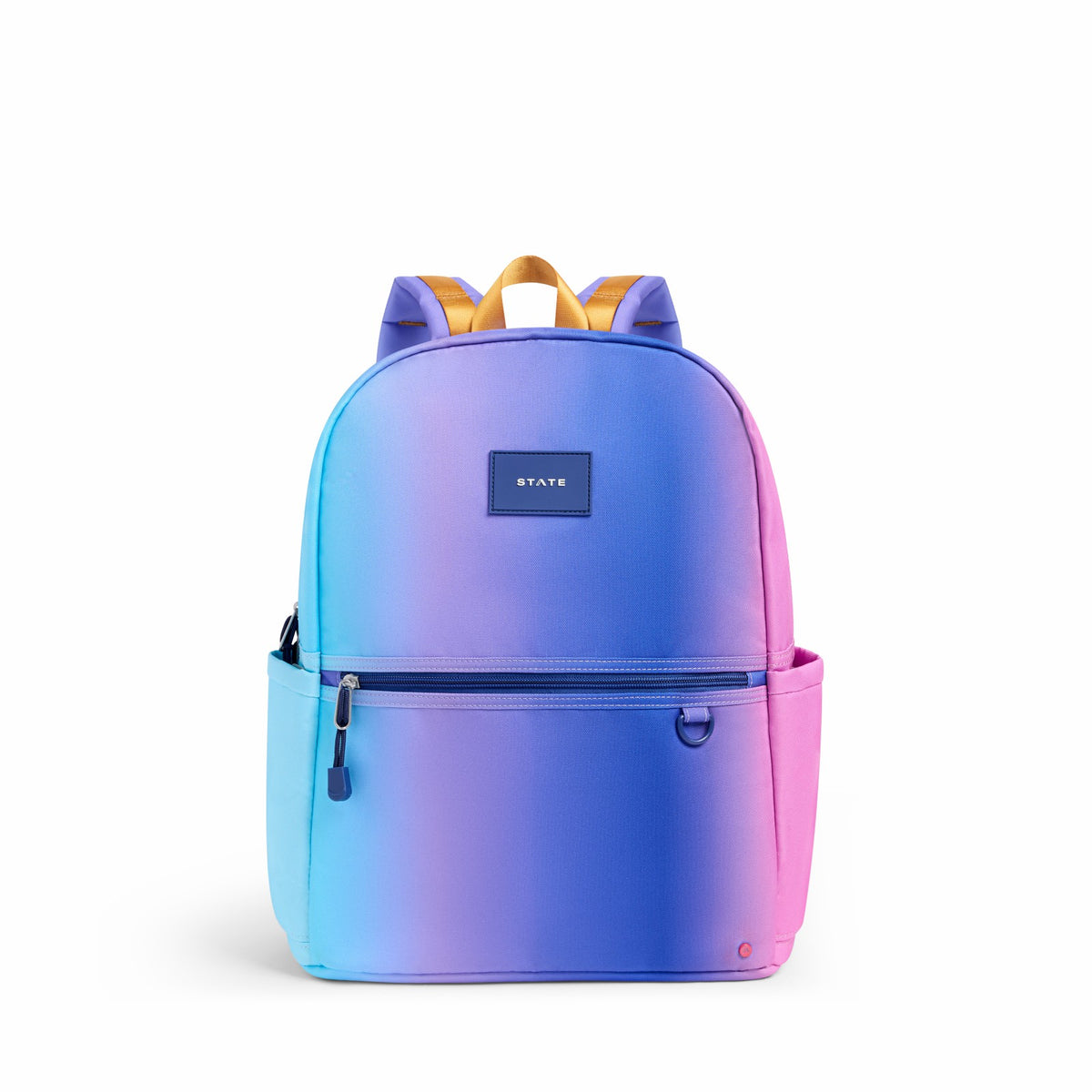 Kane Kids Double Pocket Recycled Polyester Canvas Blue Pink Gradient / State Bags Best Price