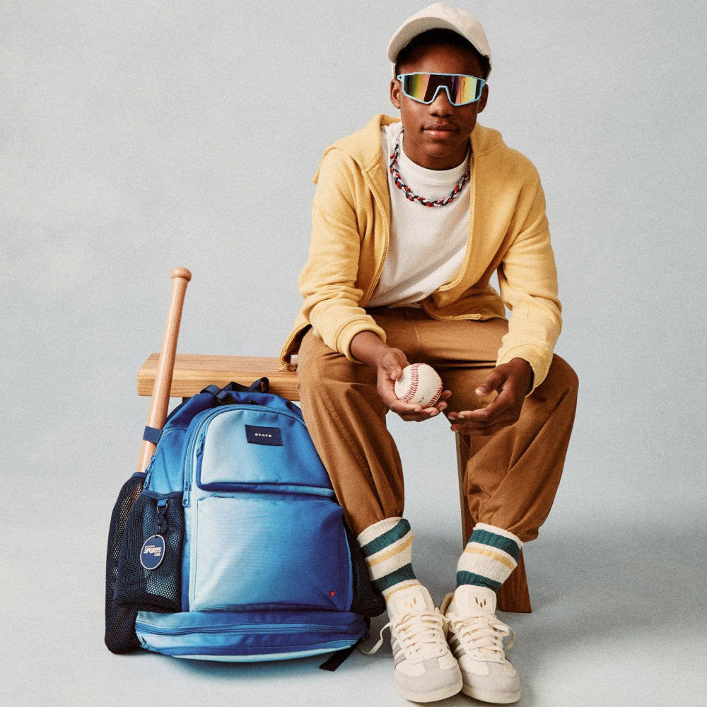 Shea Baseball Backpack Blue Gradient / State Bags Premium