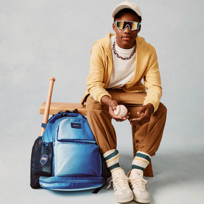 Shea Baseball Backpack Blue Gradient / State Bags Premium