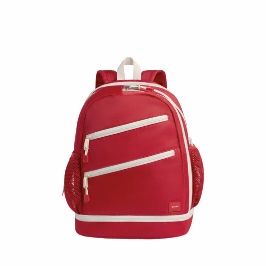 Lenox Tennis Backpack Nylon Red / State Bags New