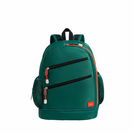Lenox Tennis Backpack Nylon Evergreen / State Bags Signature