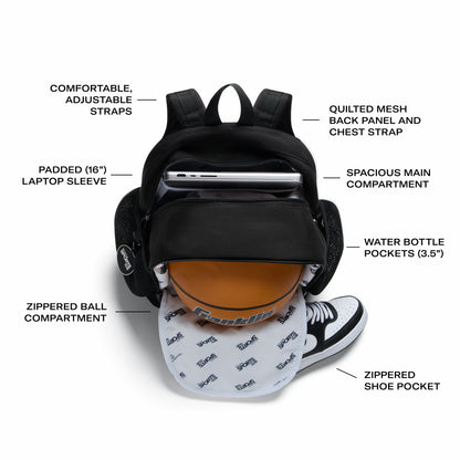 Ozzie Ball Backpack Red / State Bags Essential