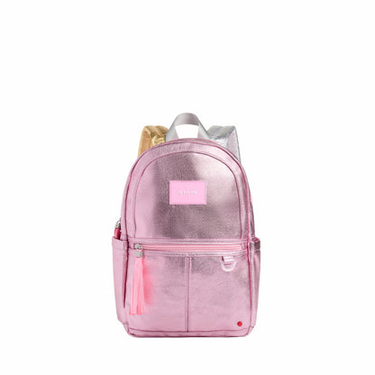 Kane Mini Backpack Metallic Pink/Silver / State Bags Sale