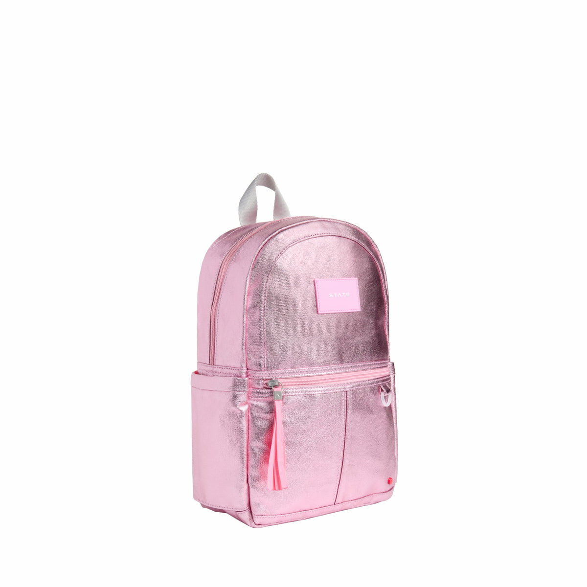 Kane Mini Backpack Metallic Pink/Silver / State Bags Sale