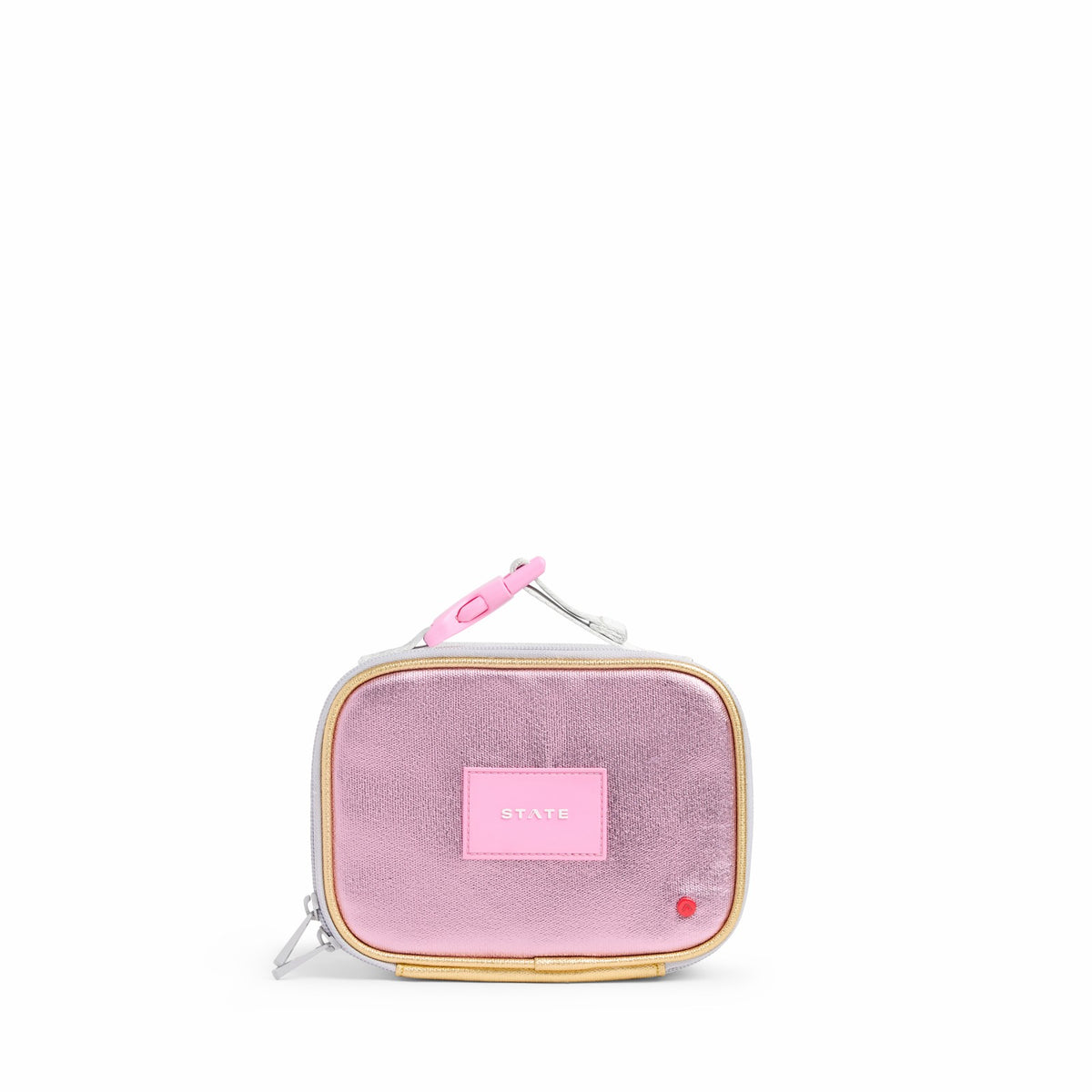 Mini Rodgers Snack Pack Metallic Pink/Silver / State Bags Everyday