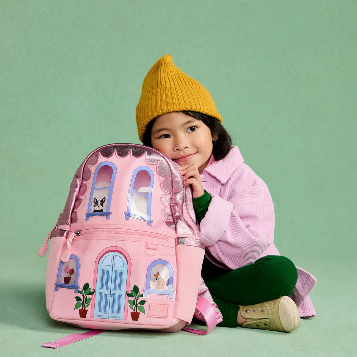 Kane Kids Mini Backpack Recycled Polycanvas House / State Bags Trending
