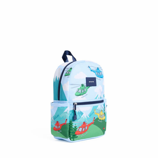 Kane Kids Mini Backpack Recycled Polycanvas Helicopters / State Bags Exclusive