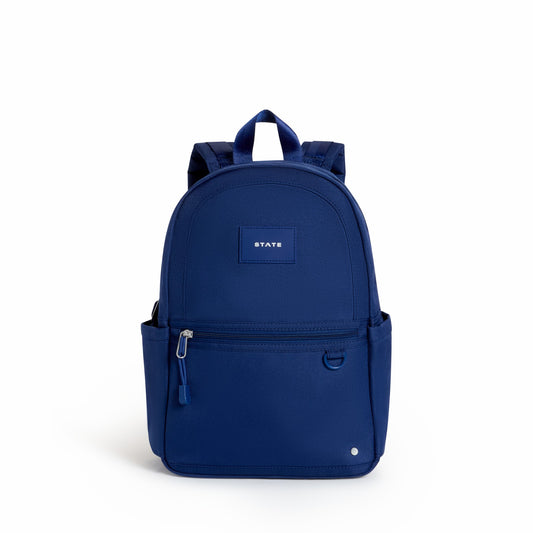 Kane Kids Mini Backpack Recycled Polycanvas Solid Navy / State Bags Signature