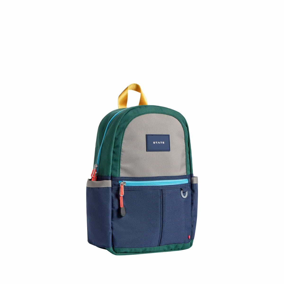 Kane Kids Mini Travel Backpack Color Block Green/Navy / State Bags Discount