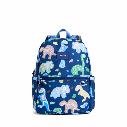 Kane Kids Travel Backpack Dino Fossil / State Bags New