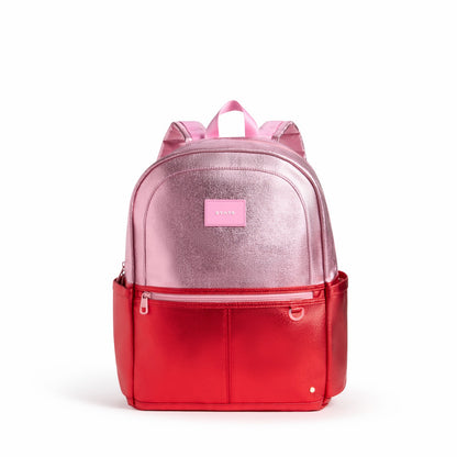 Kane Kids Large Backpack Metallic Pink/Red Colorblock / State Bags Latest