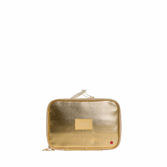 Rodgers Lunch Box in Gold / State Bags Quality