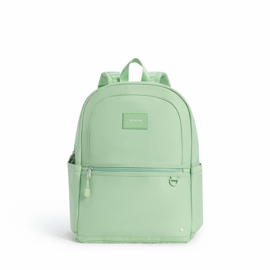 Kane Kids Double Pocket Recycled Polyester Canvas Green / State Bags Featured