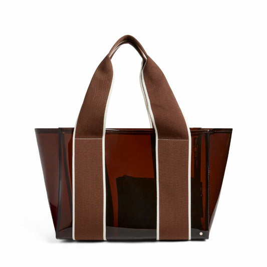 Wellington Cabana Tote TPU Brown / State Bags Signature
