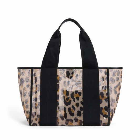 Wellington Cabana Tote Mesh Leopard / State Bags Premium