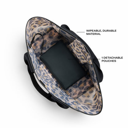Wellington Cabana Tote Mesh Leopard / State Bags Premium