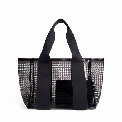 Wellington Cabana Tote Black Perforated TPU / State Bags Featured