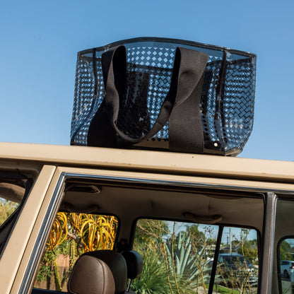 Wellington Cabana Tote Black Perforated TPU / State Bags Featured