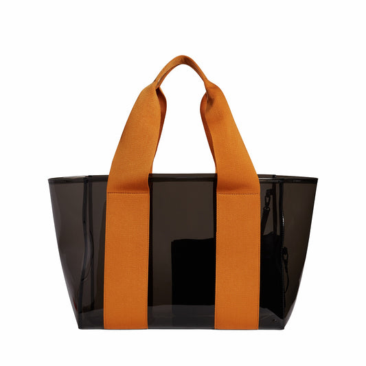 Wellington Cabana Tote TPU Black/Caramel / State Bags Exclusive