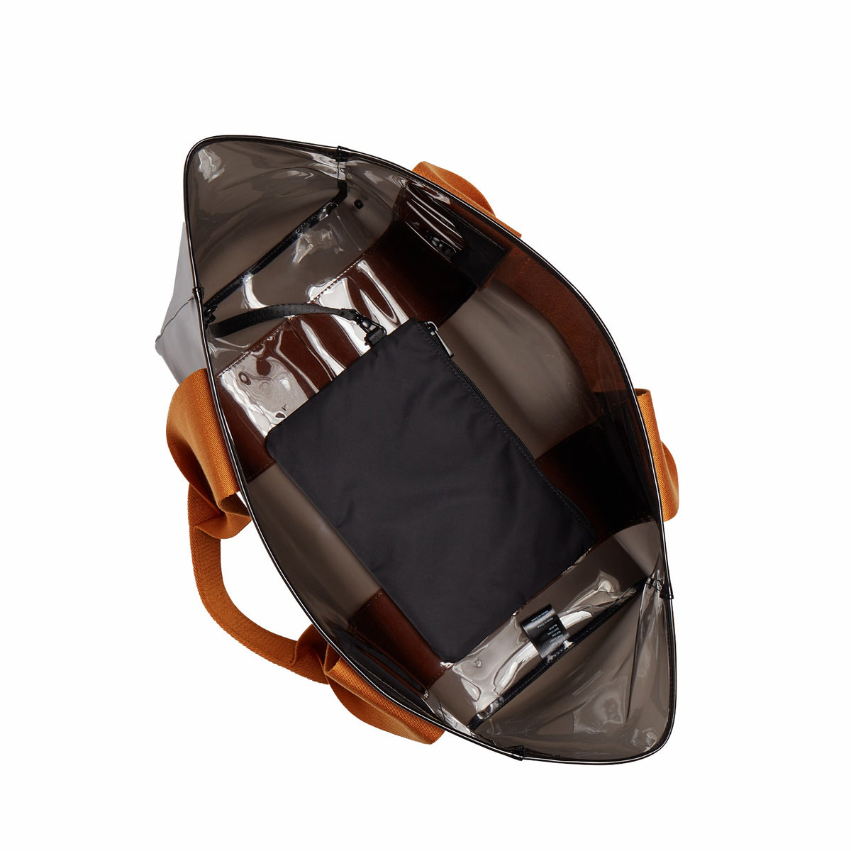 Wellington Cabana Tote TPU Black/Caramel / State Bags Exclusive