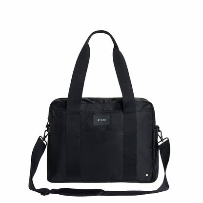 Jordan Diaper Tote Nylon Black / State Bags Popular