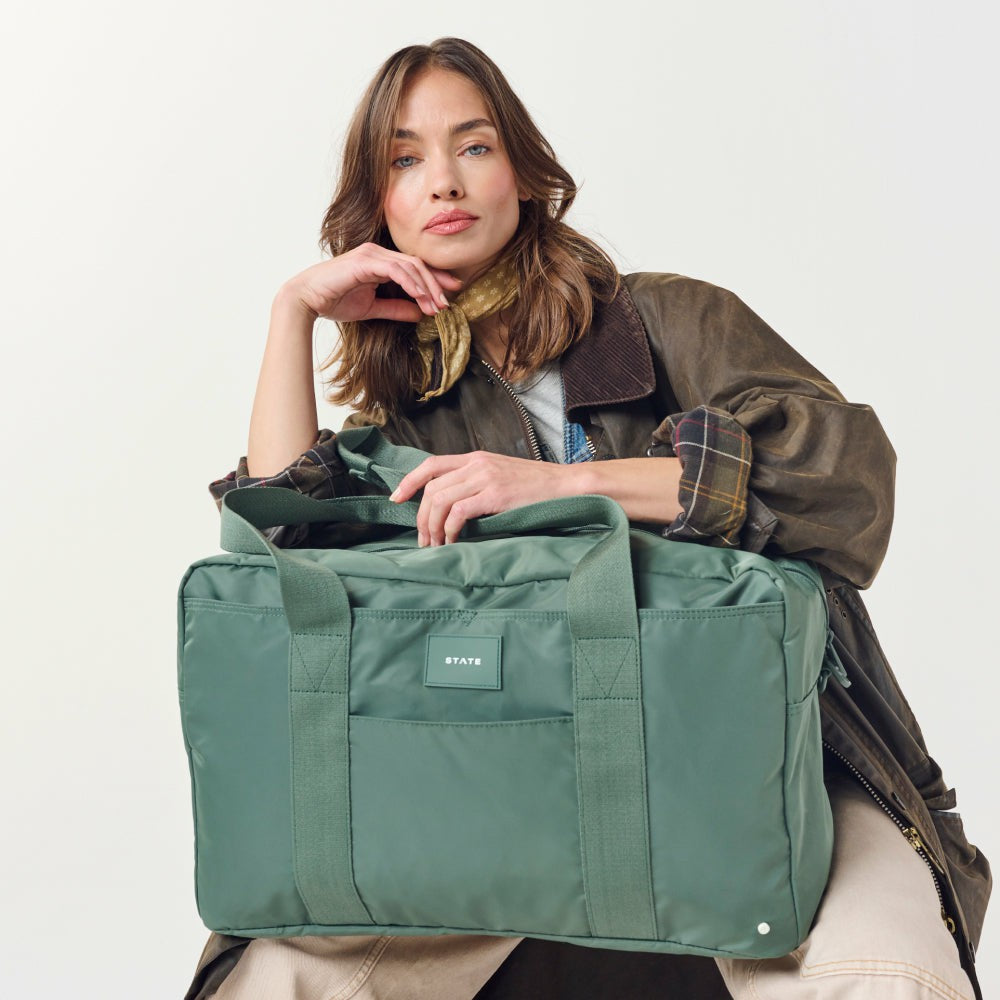 Wellington Weekender Nylon Olive / State Bags Recommended