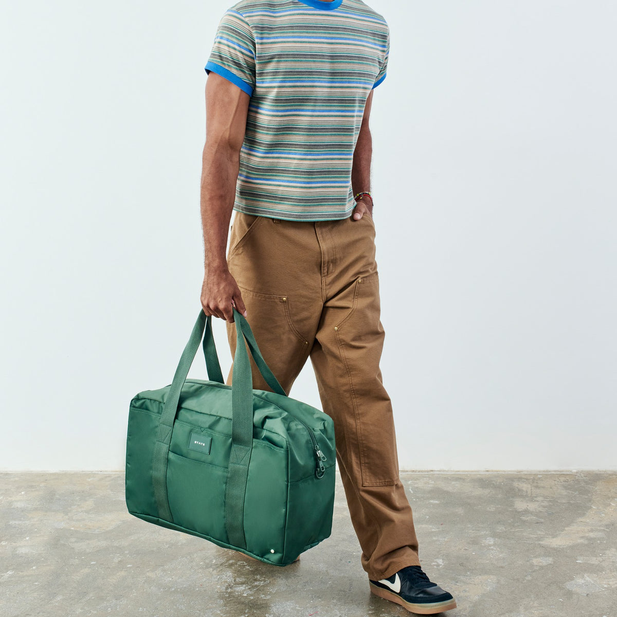 Wellington Weekender Medium Nylon Olive / State Bags Hot Sale