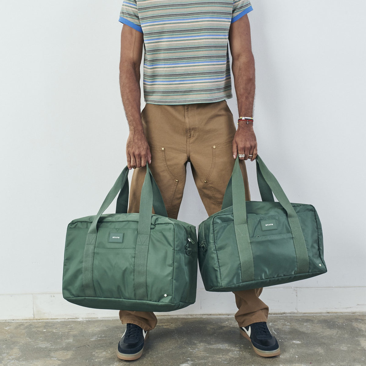 Wellington Weekender Medium Nylon Olive / State Bags Hot Sale