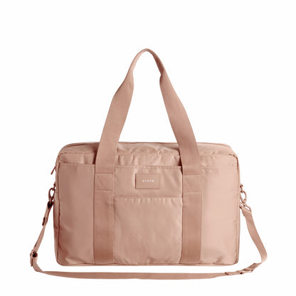 Wellington Weekender Nylon Latte / State Bags Great Value