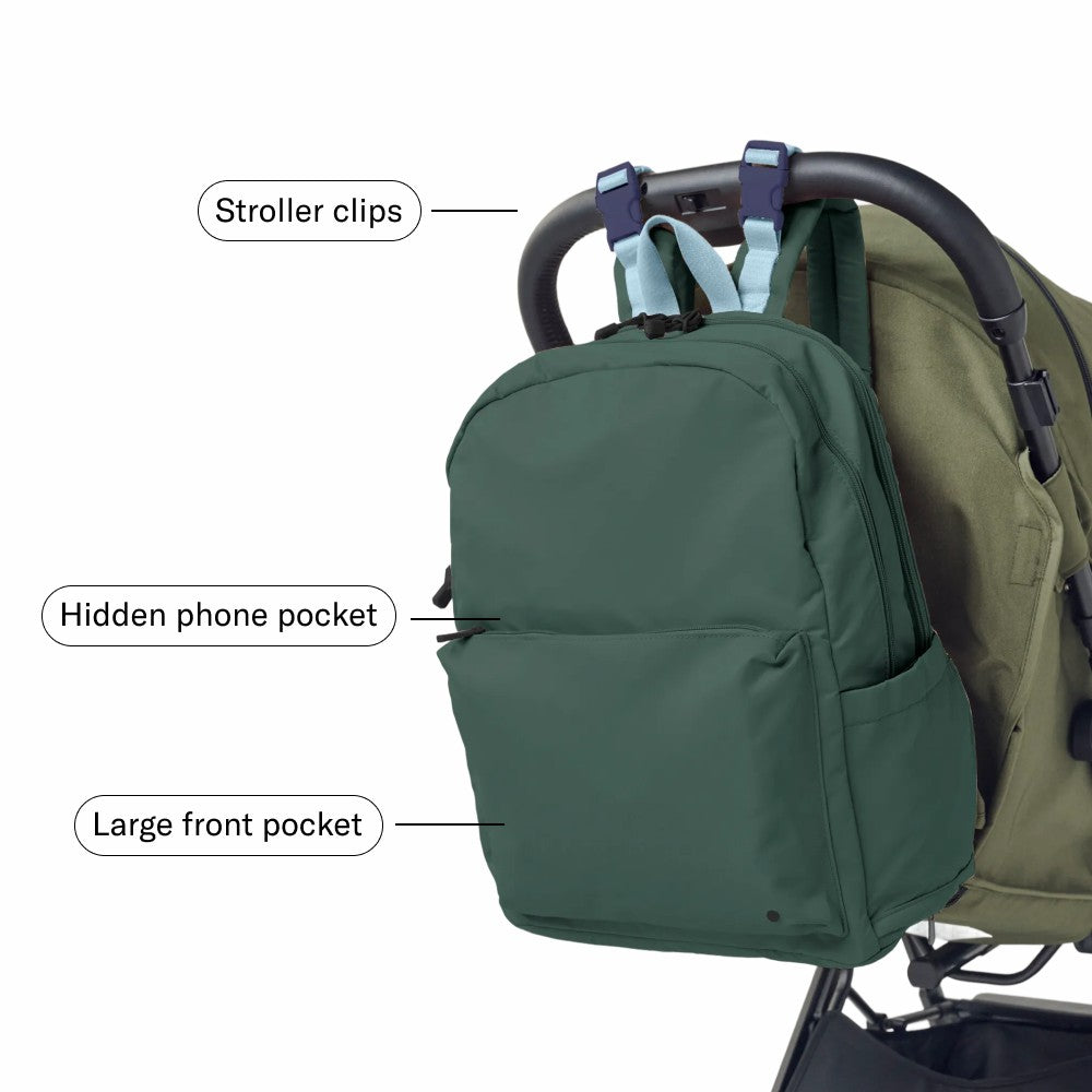 Lorimer Diaper Bag Backpack Nylon Black / State Bags Popular