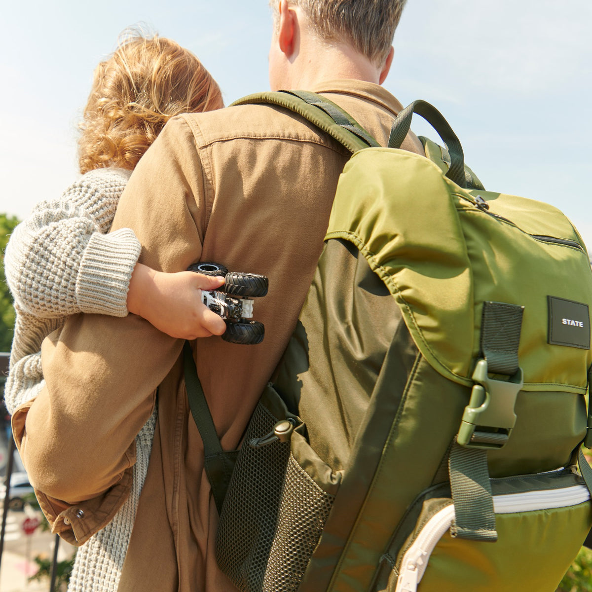 Grove Rucksack Nylon Olive / State Bags Best Price
