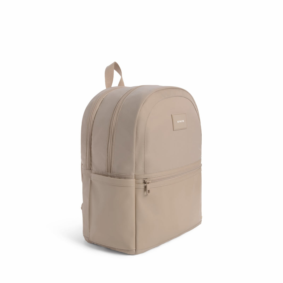 Evans Double Pocket Backpack Recycled Nylon Sand / State Bags Essential