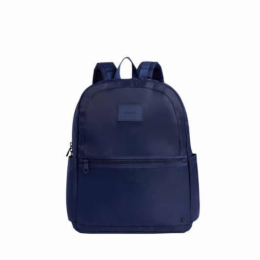 Evans Double Pocket Backpack Nylon Navy / State Bags Special Offer