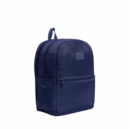 Evans Double Pocket Backpack Nylon Navy / State Bags Special Offer
