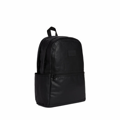 Kane Double Pocket Large Backpack Coated Canvas Black / State Bags Popular