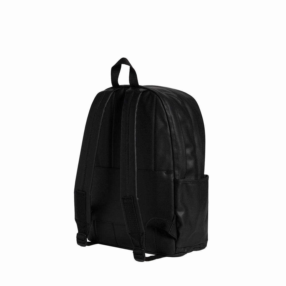 Kane Double Pocket Large Backpack Coated Canvas Black / State Bags Popular