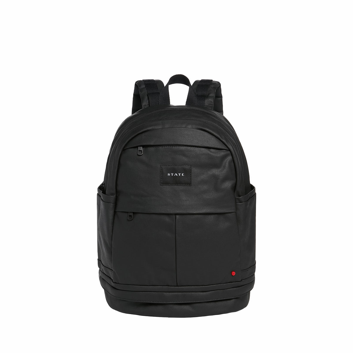 Lenox with Shoe Pocket Backpack Coated Canvas Black / State Bags Top Pick