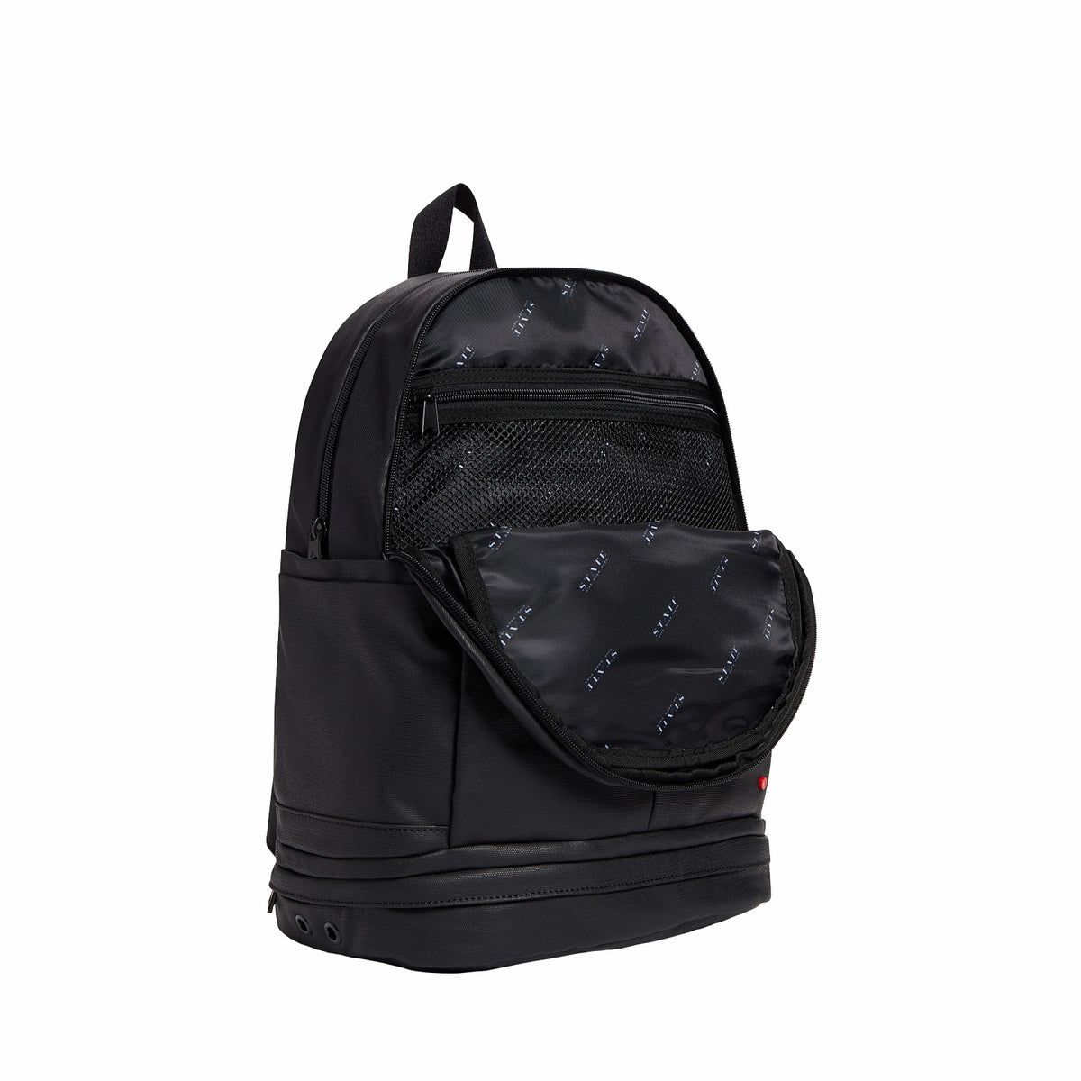 Lenox with Shoe Pocket Backpack Coated Canvas Black / State Bags Top Pick