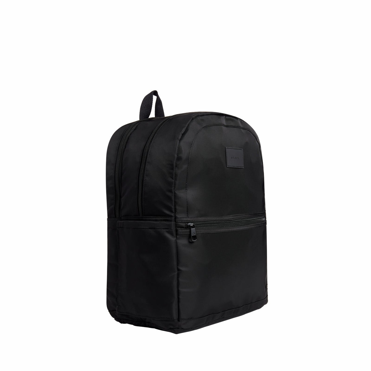 Evans Double Pocket Large Backpack Nylon Black / State Bags Essential
