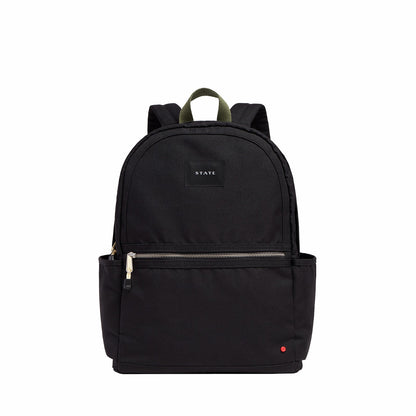 Kane Double Pocket Large Polyester Canvas Black / State Bags Best Price