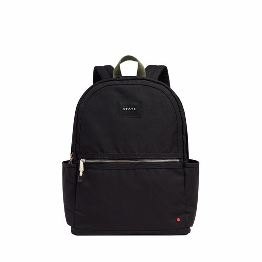 Kane Double Pocket Large Polyester Canvas Black / State Bags Best Price