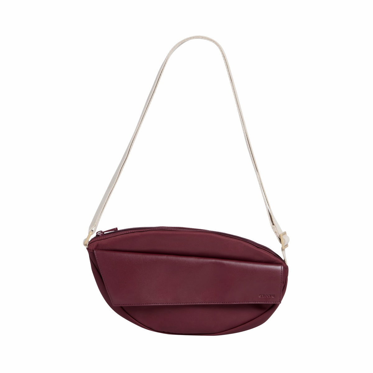 Willow Crossbody Recycled Nylon Burgundy / State Bags Smart Buy