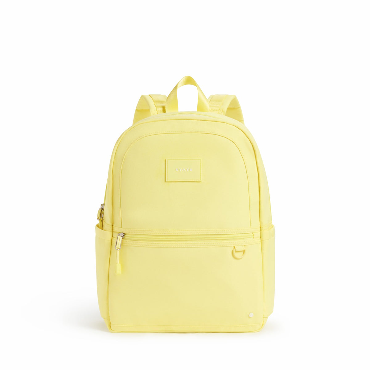 Kane Kids Travel Backpack Recycled Polyester Canvas Solids Butter Yellow / State Bags Featured