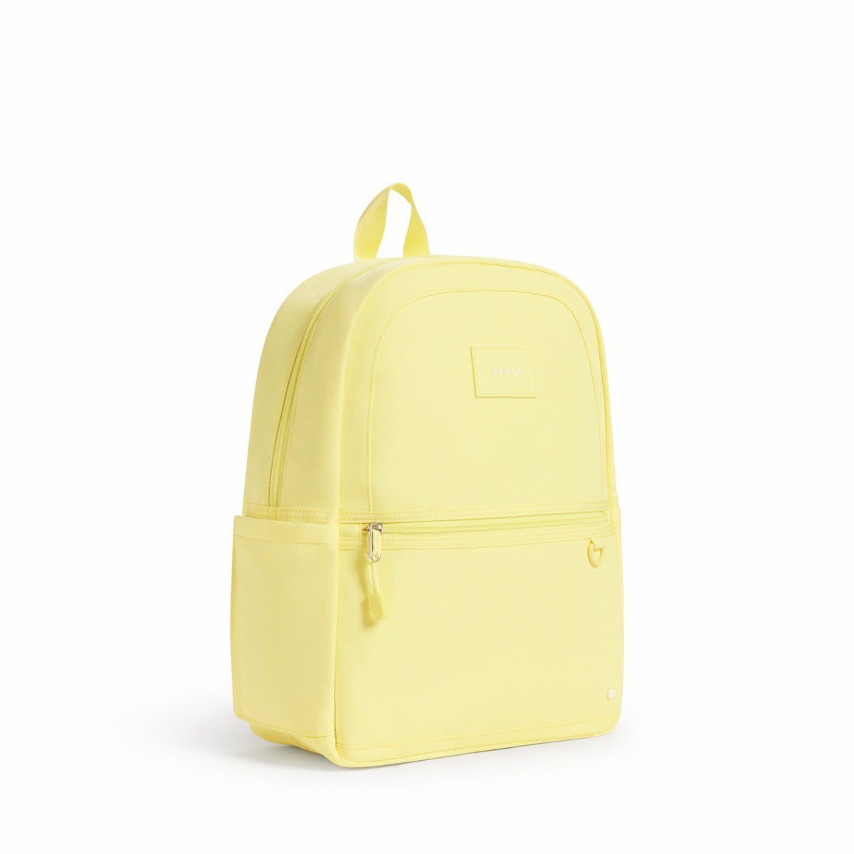 Kane Kids Travel Backpack Recycled Polyester Canvas Solids Butter Yellow / State Bags Featured