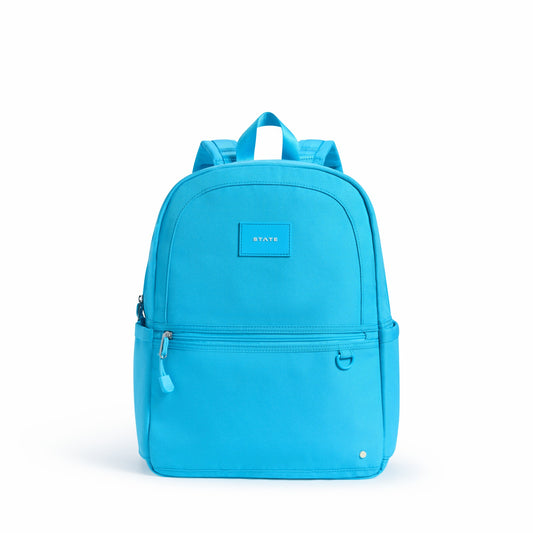 Kane Kids Travel Backpack Recycled Polyester Canvas Solids Bright Blue / State Bags Sale