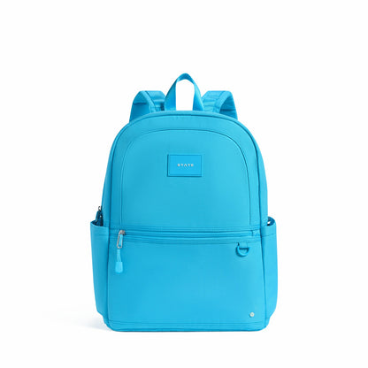Kane Kids Double Pocket Recycled Polyester Canvas Bright Blue / State Bags Smart Buy