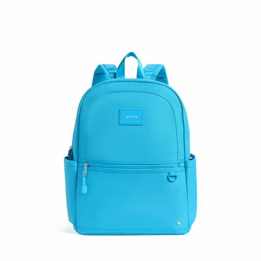 Kane Kids Double Pocket Recycled Polyester Canvas Bright Blue / State Bags Smart Buy