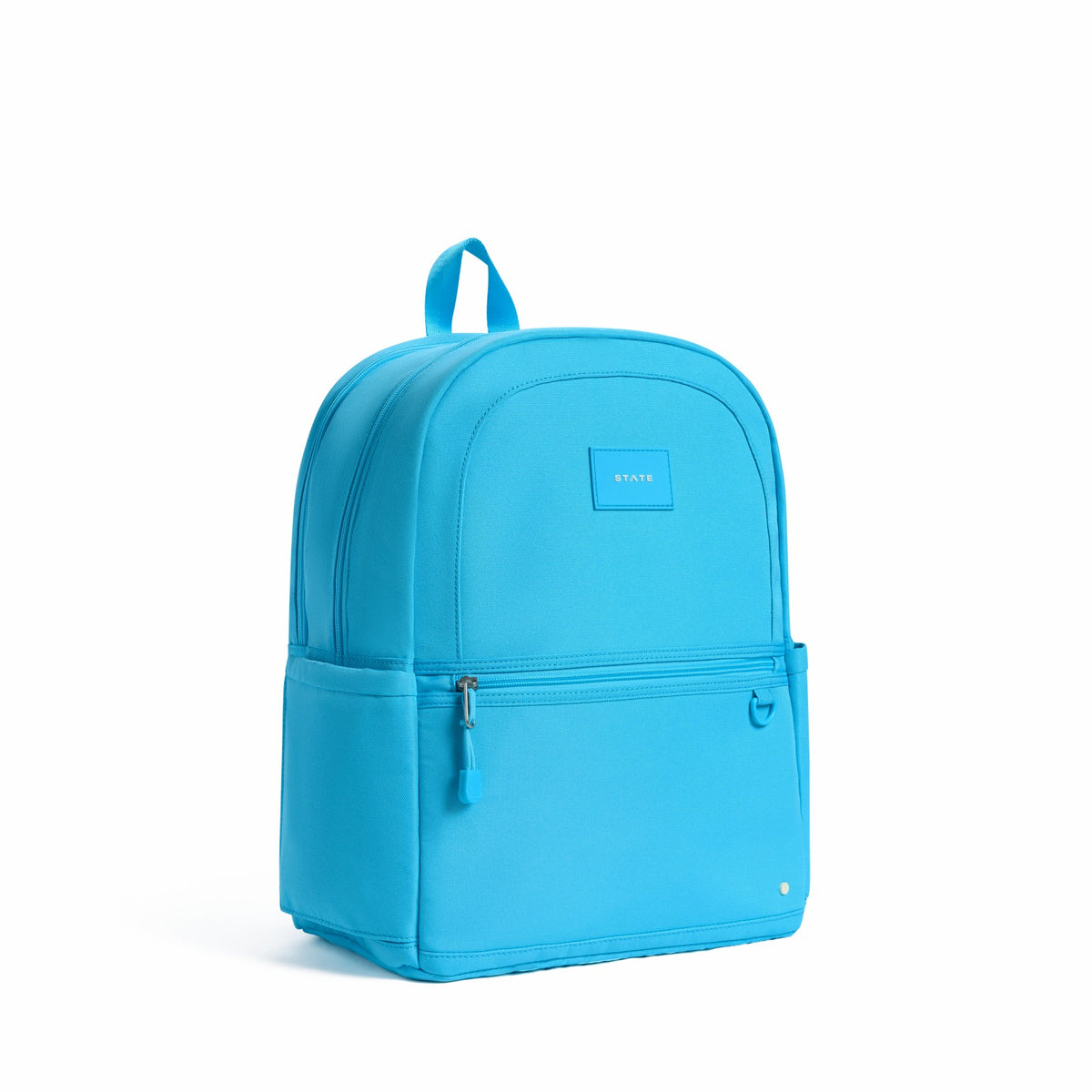 Kane Kids Double Pocket Recycled Polyester Canvas Bright Blue / State Bags Smart Buy