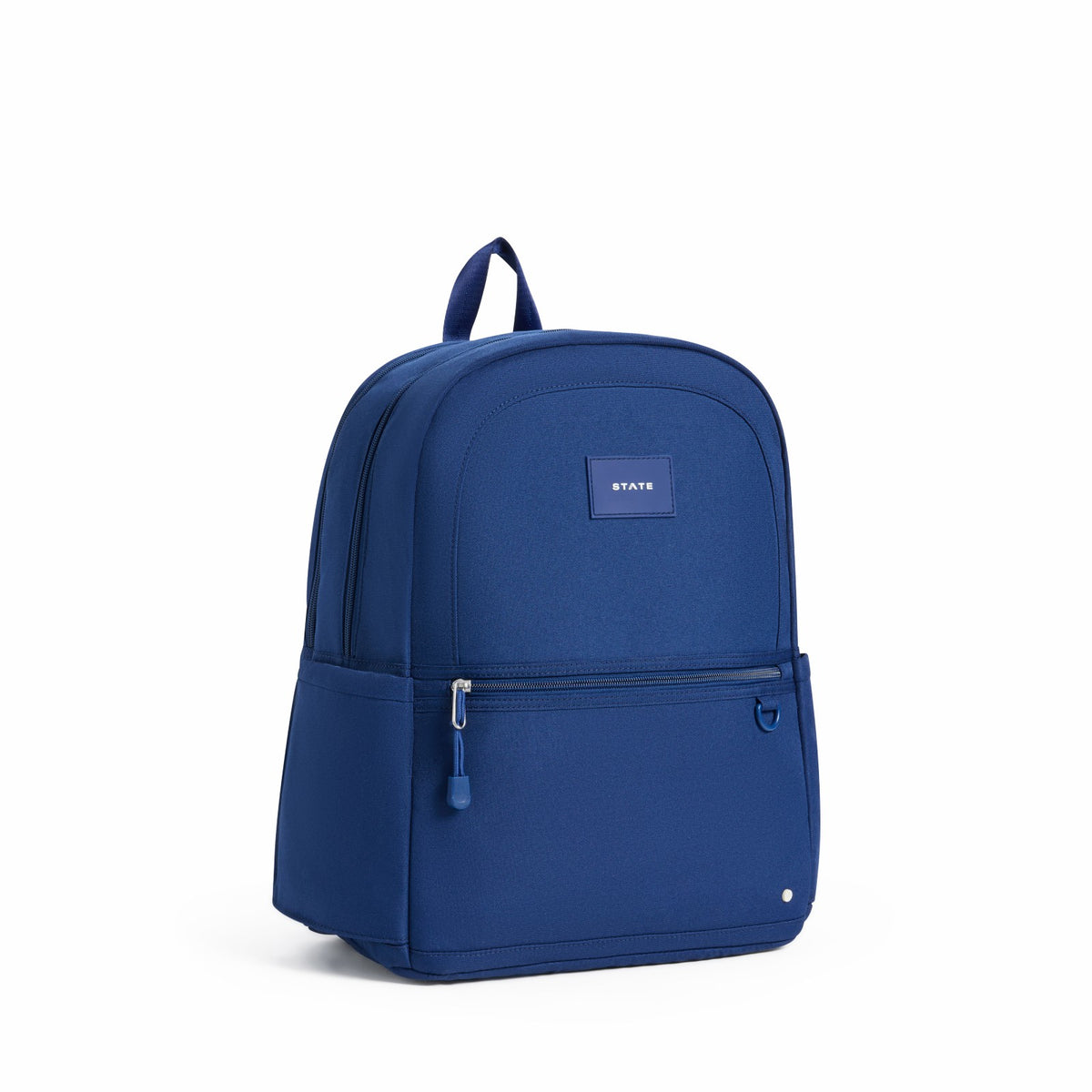 Kane Kids Double Pocket Recycled Polyester Canvas Navy / State Bags Best Price
